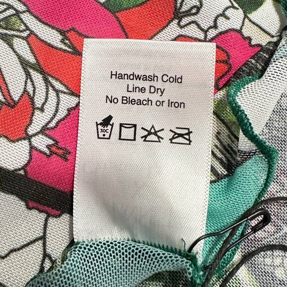 Swiminista x Christian Lacroix Trusty Short Sarong Jardin Exo'Chic One Size NWT - Picture 4 of 4